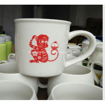 Promotional Printed White Color Ceramic Cup
